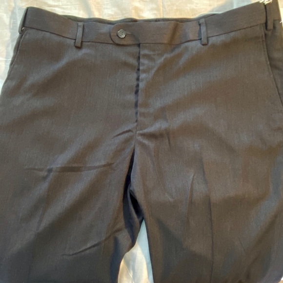 NWT Men’s Dress Pants 40W x 32L Dark Charcoal - Picture 4 of 7